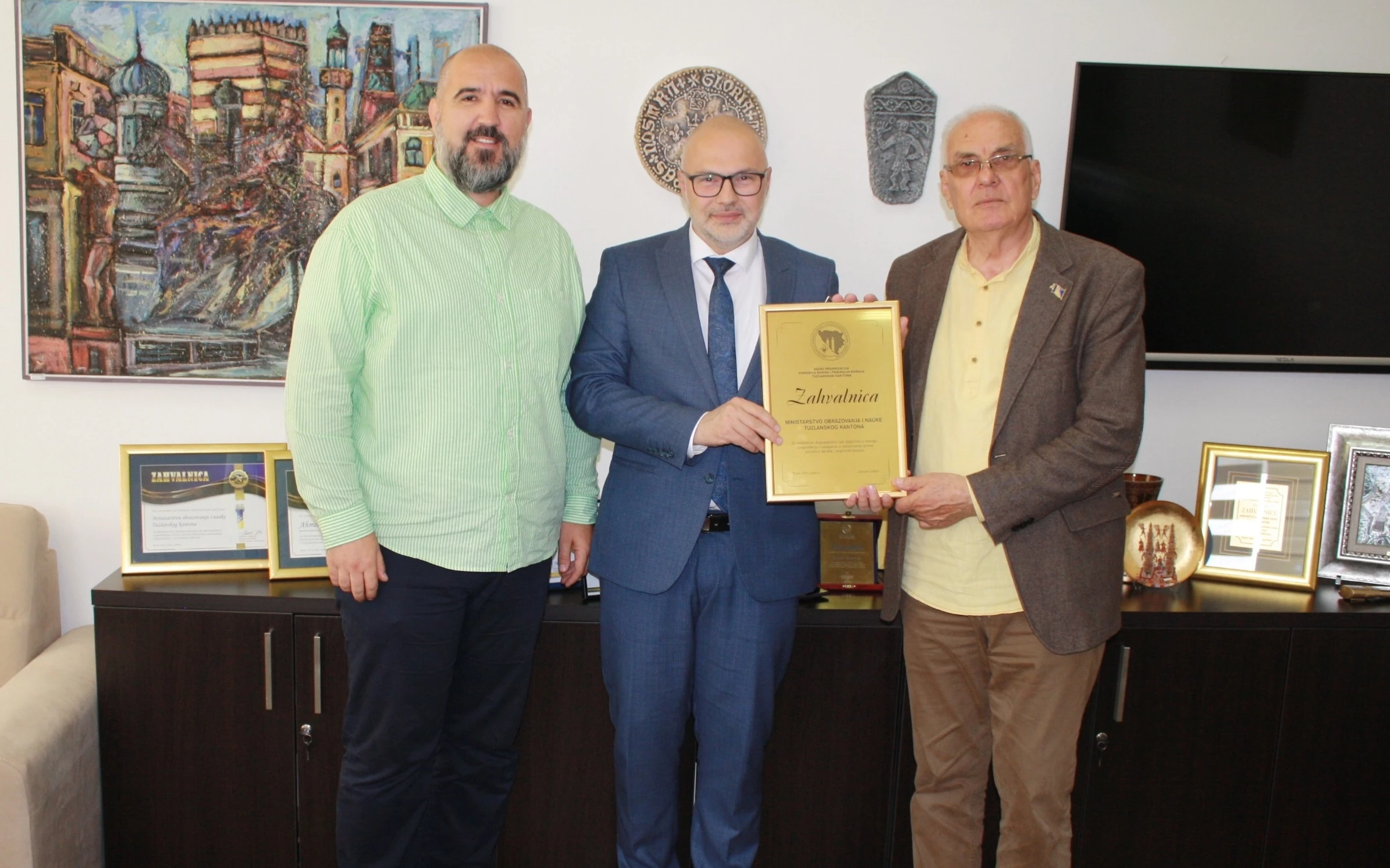 Ministra Omerovića posjetili predstavnici Organizacije porodica šehida i poginulih boraca