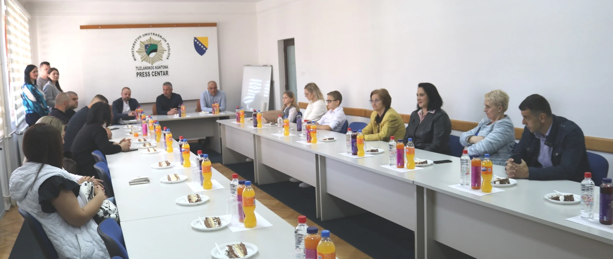 U povodu Dana policije upriličen prijem za porodice šehida/poginulih i preminulih pripadnika MUP TK/Uprave policije